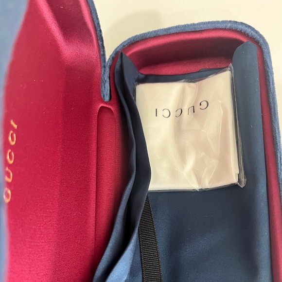 Black rectangular double G Gucci sunglasses main image 12